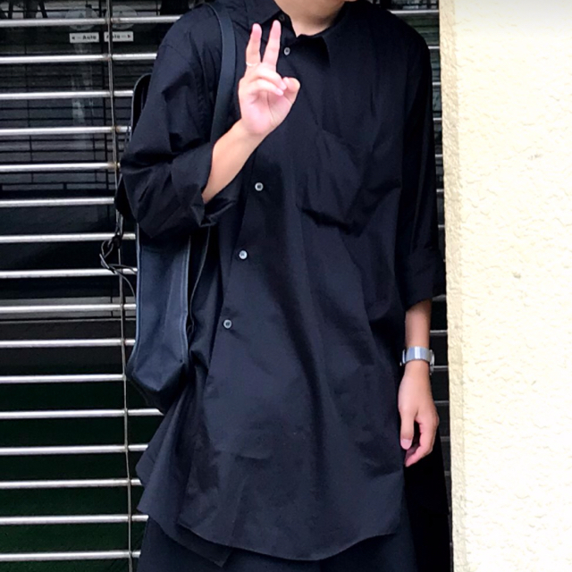 COMME des GARCONS HOMME PLUS - 18aw ギャルソン ねじれロングシャツ