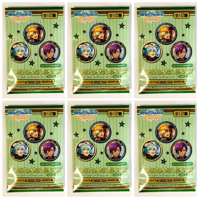 新品☆あんスタ☆キャラバッジコレクション☆vol.5☆6点セットの通販