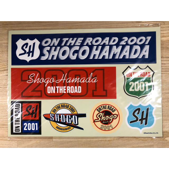 浜田省吾 ON THE ROAD 2001 ステッカーの通販 by なぎちん's shop｜ラクマ