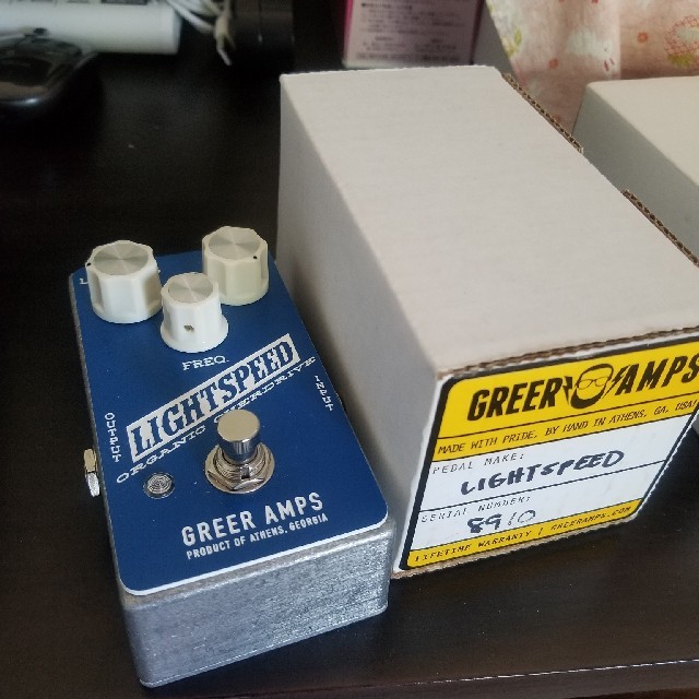greer amps light speed overdriveの通販 by ヒトノコ's shop｜ラクマ