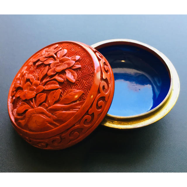 中国唐物 剔紅 堆朱 香合の通販 by 1314159564 shop｜ラクマ