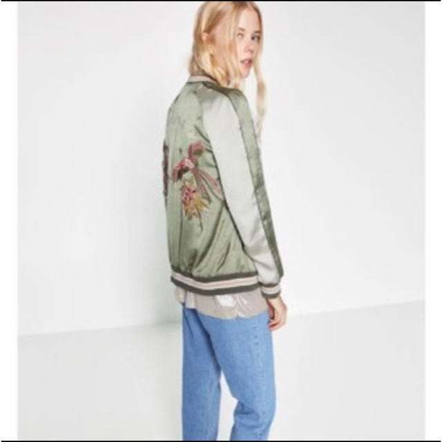 ZARA - ZARA スカジャンの通販 by あきちゃん2525's shop｜ザラならラクマ