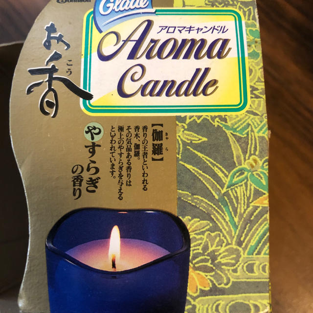 Johnson's - ジョンソン アロマキャンドル Glade 伽羅の通販 by junco