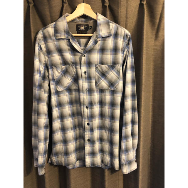 RRL - RRL 開襟 オンブレチェックシャツ ラルフ キムタクの通販 by