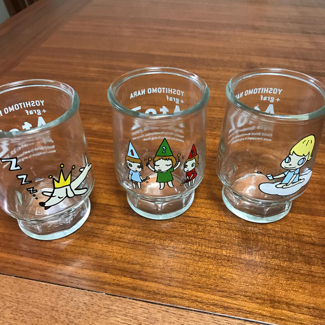 奈良美智 A to Z 六花酒造 ワンカップ空き瓶 3点セットの通販 by いる