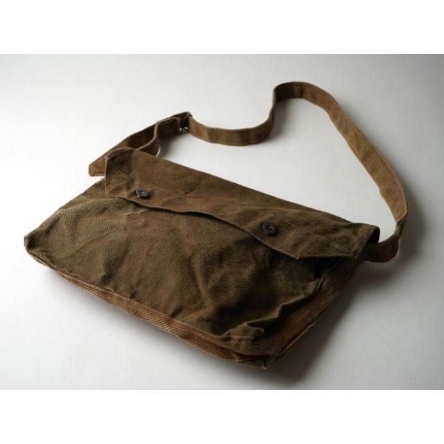フランス軍 40's ヴィンテージ リネン ブレッドバッグ ショルダー