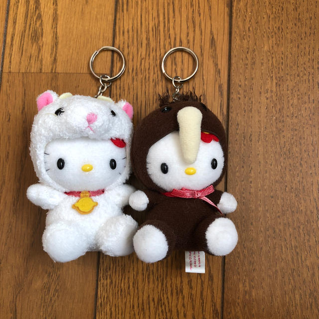 キティ⭐︎ニュージーランド限定ストラップ⭐︎寝付け キティ