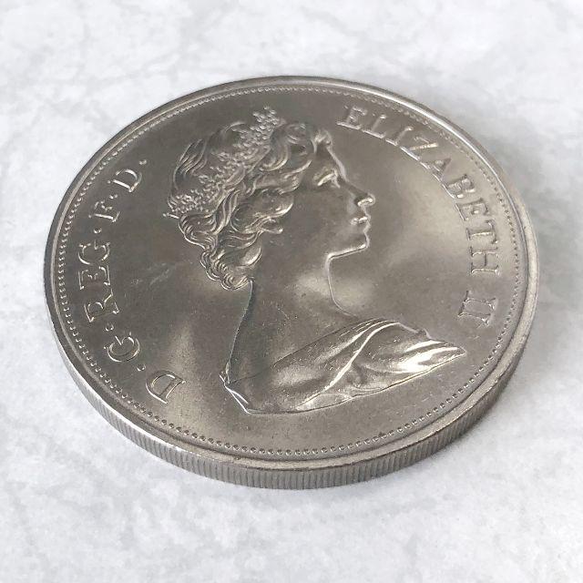 美品 イギリス エリザベス女王＆フィリップ殿下 銀婚式記念 記念コイン