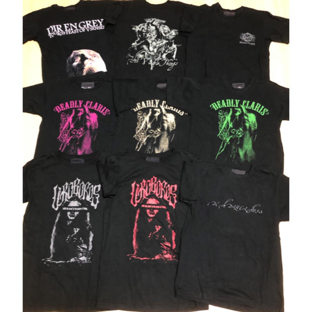 DIR EN GREY ☆ TOUR 2009 Tシャツ 9枚 セットの通販 by mimimii's