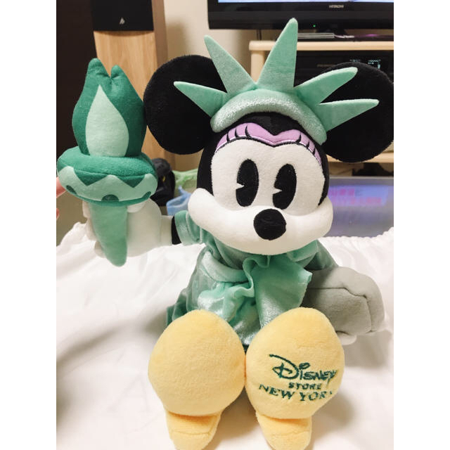 Disney - ニューヨーク限定 ミニーマウス 自由の女神 めいぐるみ