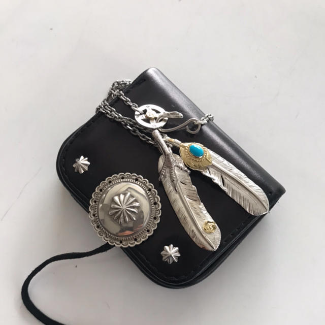 goro's - ゴローズ‼︎ (美品)角型小銭入れコンチョカスタム‼︎黒の通販