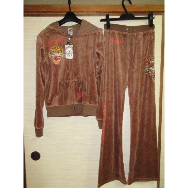 Ed Hardy - 新品☆本物 エドハーディー ベロア セットアップの通販 by