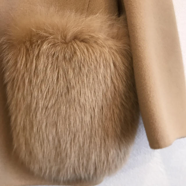 Drawer - Drawer ファーポケット付きコートの通販 by chacha's shop