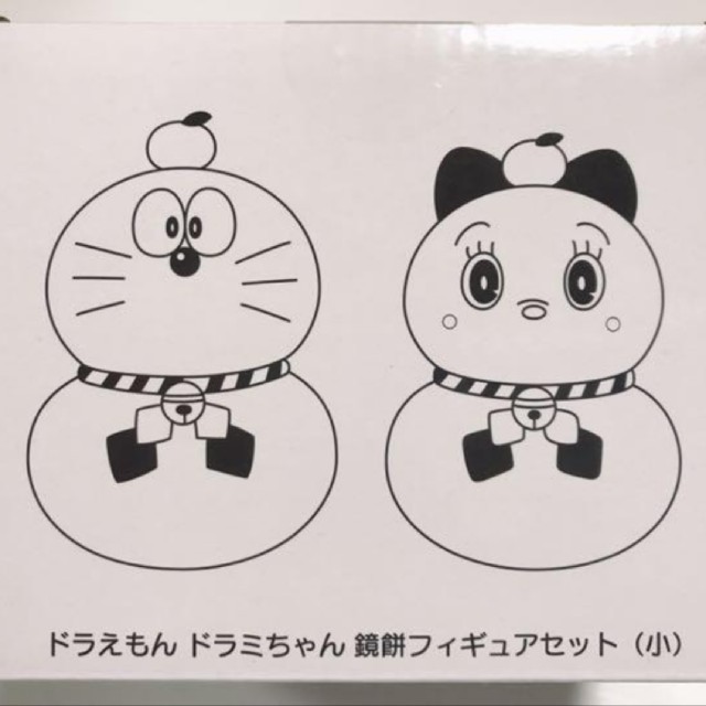 ◇限定◇お正月◇ドラえもん＆ドラミちゃん◇鏡餅フィギュアセット◇の