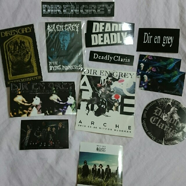 DIR EN GREY ステッカー12種類の通販 by エルモ's shop｜ラクマ