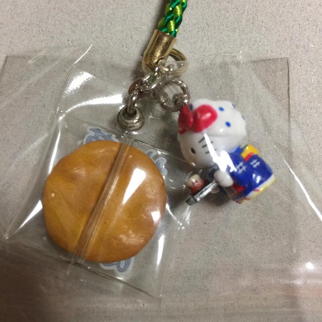 ハローキティ - ご当地キティ《埼玉限定:草加せんべい》根付けの通販