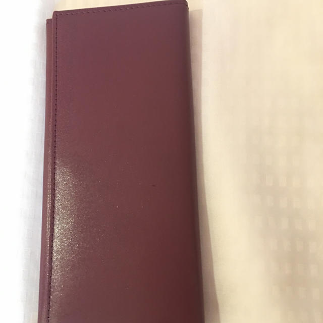 皇居宮内庁売店限定 ワイン色長財布 特別バージョン 新品未開封箱