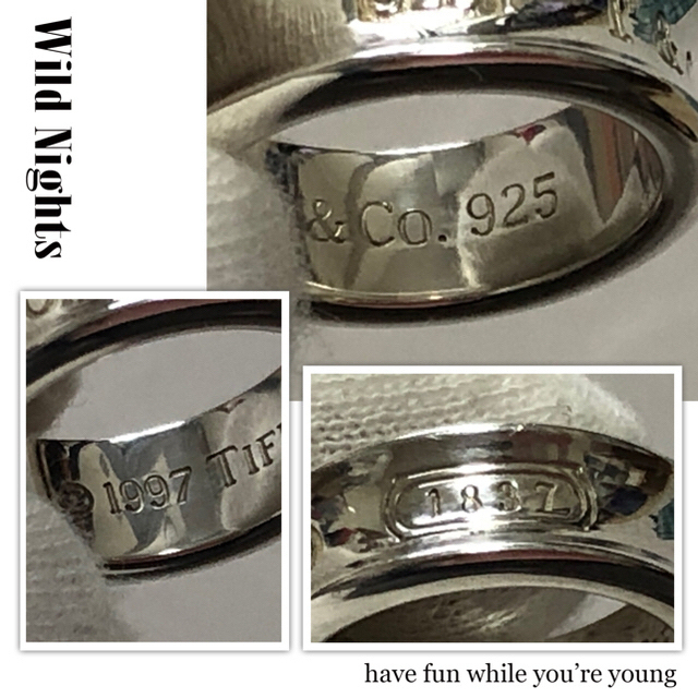 Tiffany & Co. - ティファニー 1997 silverリング 10号 《希少品》の