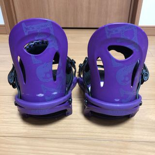FLUX レディース ビンディング Sサイズ パープル スノーボード 美品