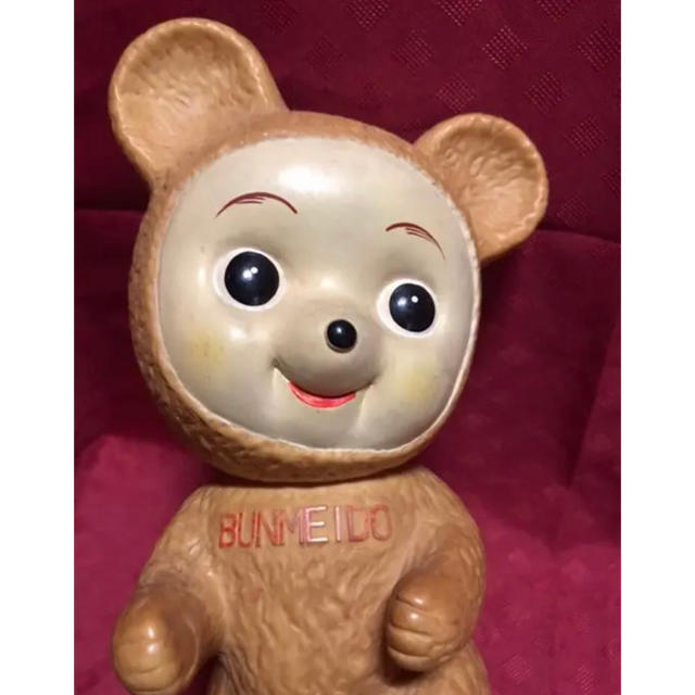 激レア！文明堂のカウンターソフビ カンカンベア アンティークの通販