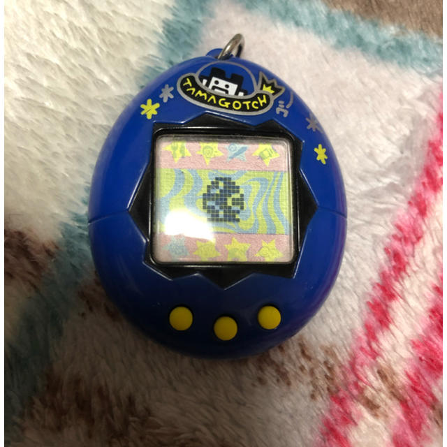 BANDAI - たまごっち 初代 動作品 美品 青 ブルー 新品電池 みーつ み