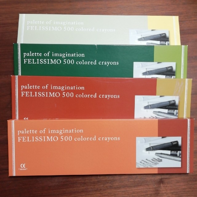 FELISSIMO - クレヨンセット フェリシモ500 COLORED crayonsの通販 by