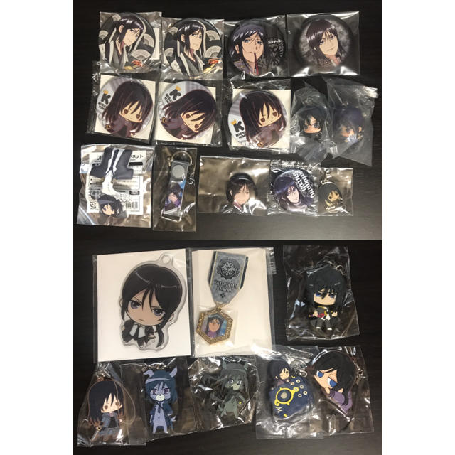 K return of kings 缶バッジ シロ クロ ネコ