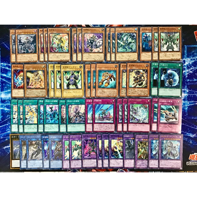 遊戯王 - 本格構築 【剣闘獣デッキ】 メイン＆EX15枚＆スリーブ セット