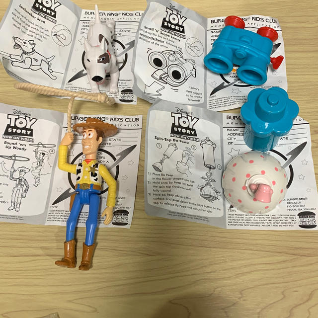 トイ・ストーリー - トイストーリー バーガーキングおまけ8体の通販 by