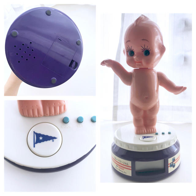 キューピー人形目覚まし時計の通販 by ずず108's shop｜ラクマ