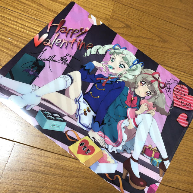 アイカツ! - アイカツオンパレード クリアファイル アニメディア 2月号