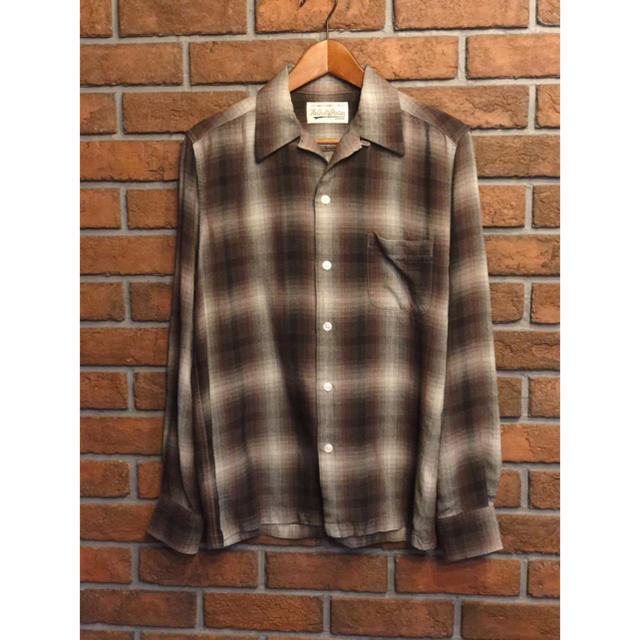 WACKO MARIA - キムタク着用 WACKOMARIA オンブレチェックレーヨン