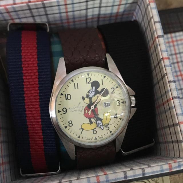 世界限定300本！ ミッキーマウス腕時計 日本製ムーブメント シリアル