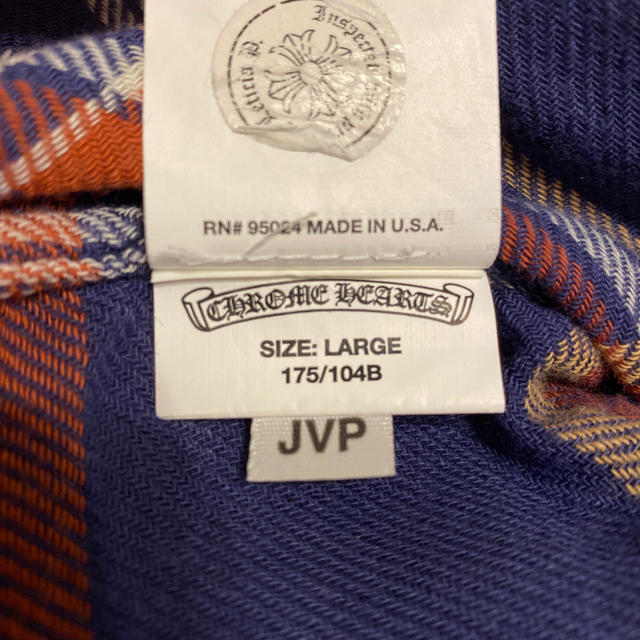 Chrome Hearts - クロムハーツ HEYWOOD ダガージップ長袖シャツの通販