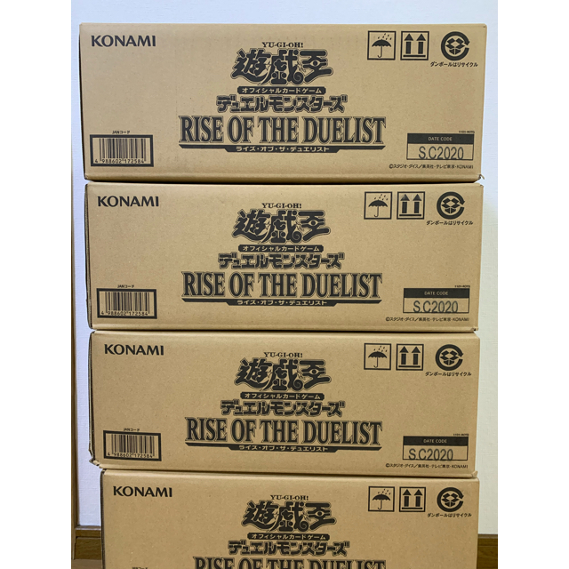 ライズオブザデュエリスト 1カートン 遊戯王 ライズオブザデュエリスト