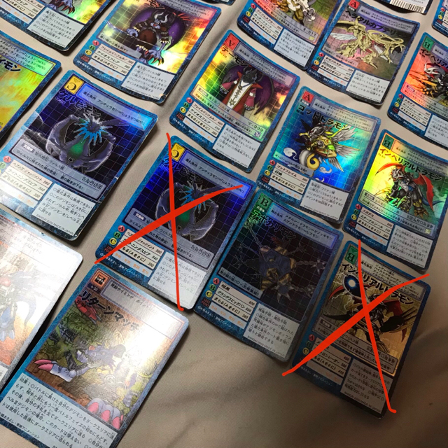BANDAI - デジモン カードゲーム カードダス カード レア まとめ売り