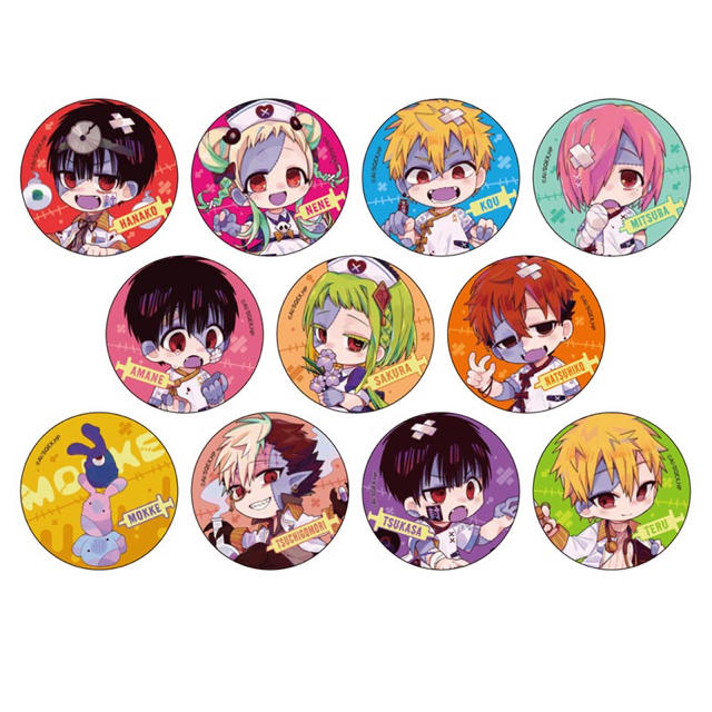 地縛少年花子くん ゾンビ【未開封、新品】缶バッジ5個の通販 by 奈々美