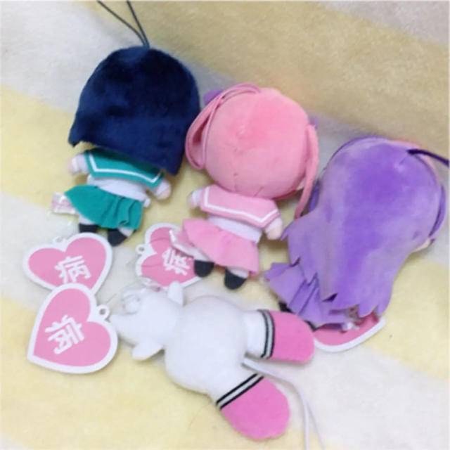 メンヘラちゃん マスコット ぬいぐるみ コンプ4体セットの通販 by