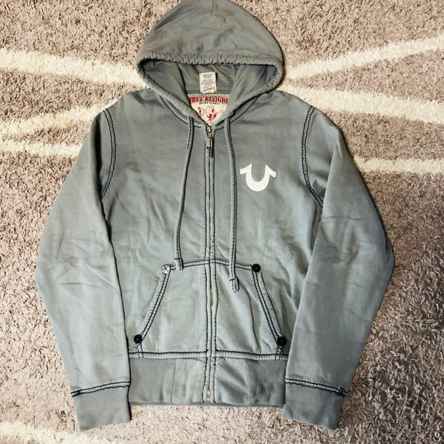 True Religion - TRUE RELIGION パーカーの通販 by macaron｜トゥルー