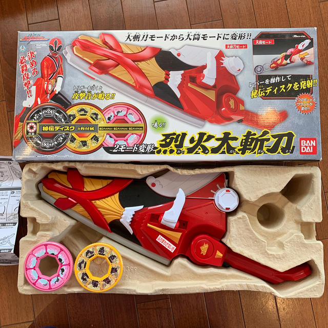 BANDAI - 侍戦隊シンケンジャー 2モード変形 烈火大斬刀の通販 by
