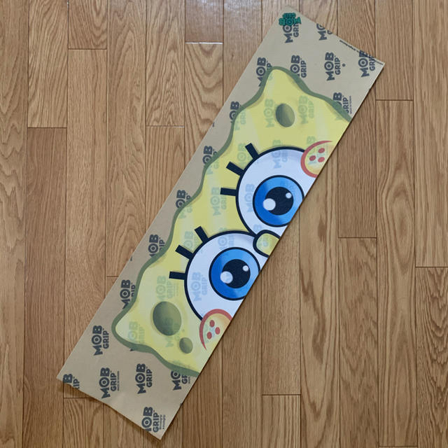 モブグリップ x スポンジボブ スケボー デッキテープ 未使用の通販 by