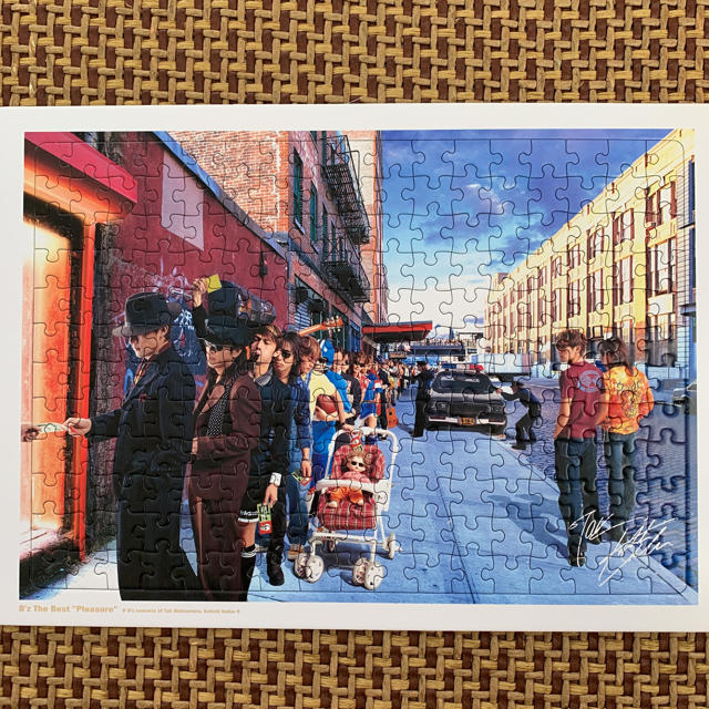 B'z PIeasure 初回購入限定 パズル B'z Pleasure 初回限定盤特典