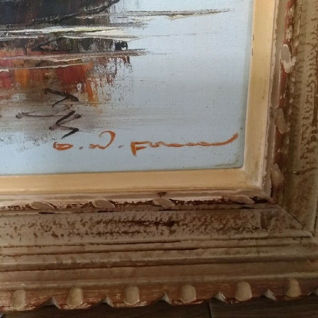 絵画油絵40号micchan作