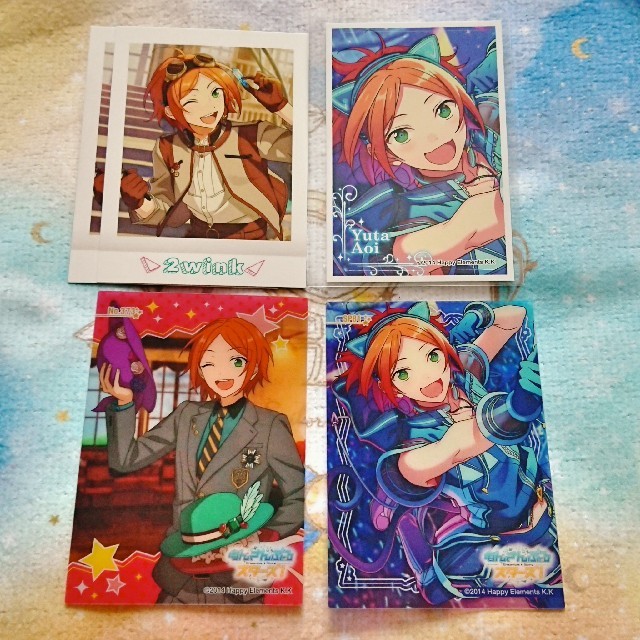 あんスタ 2wink 葵 ゆうた ぱしゃこれ クリアカード SP デコステの通販