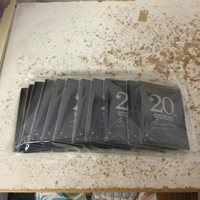 エリザベート20周年記念グッズ コンプリートチャーム台紙付き