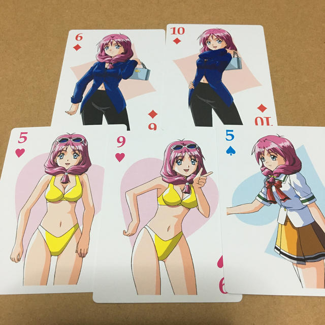 KONAMI - ときめきメモリアル2 白雪真帆 トランプ5枚の通販 by 葛餅's