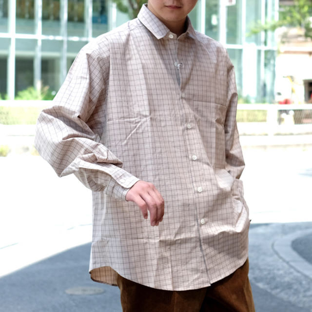 COMOLI - AURALEE WASHED FINX TWILL BIG SHIRTS の通販 by かいけい