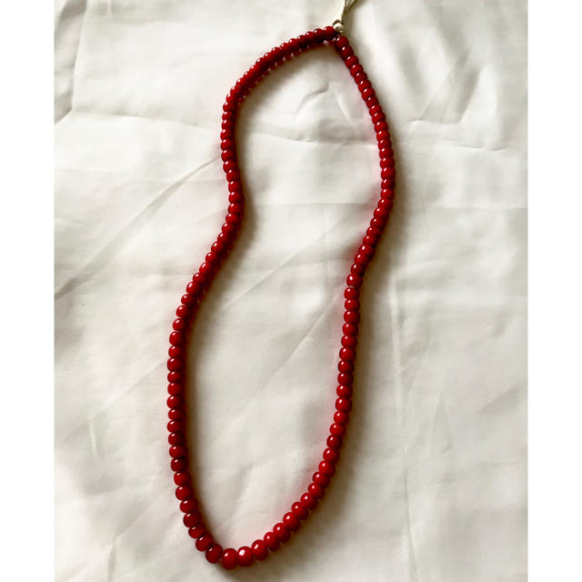 goro's - ゴローズ購入 ホワイトハーツ 赤ビーズ 一連の通販 by ゆう