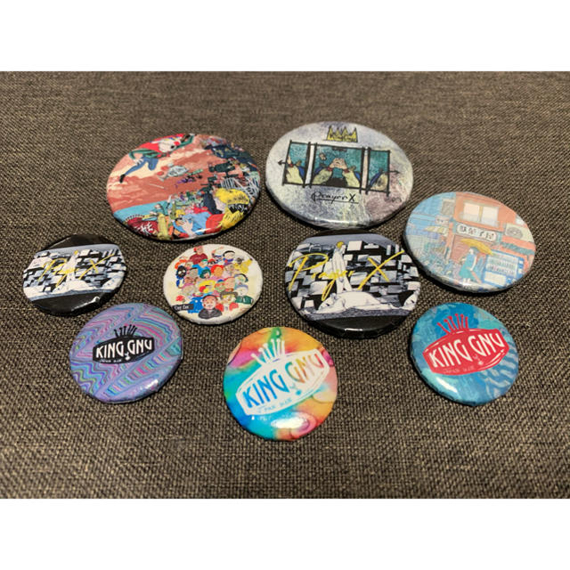 King gnu 缶バッジ ③個の通販 by 夏七海's shop｜ラクマ