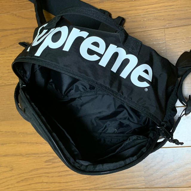 Supreme Waist Bag Black box logo